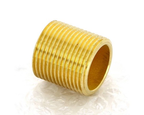 Ниппель бронза Viega сплошной 1"