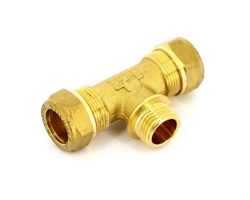 Тройник обжим-Н TIEMME 18х1/2"х18