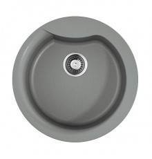 Omoikiri Yasugata 48R-GR Кухонная мойка Tetogranit 48,5x48,5 см, цвет: leningrad grey 4993547
