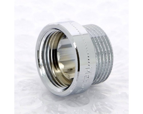 Удлинитель НВ хромированный UNI-FITT 3/4"x10мм Удлинитель НВ хромированный UNI-FITT 3/4"x10мм