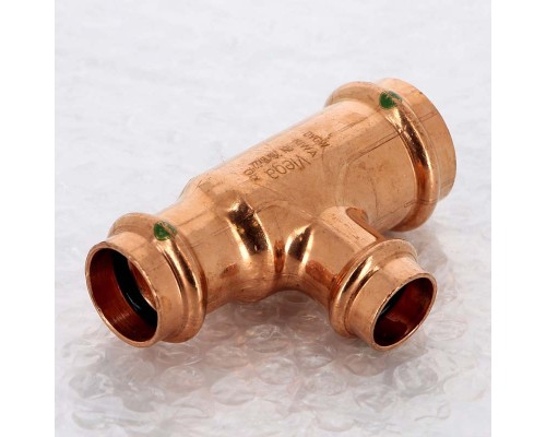 Тройник пресс медь Profipress VIEGA 35x18x22