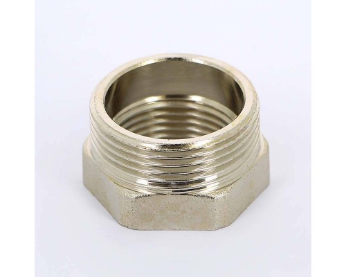 Футорка НВ никелированная UNI-FITT 1"x1"1/4 Футорка НВ никелированная UNI-FITT 1"x1"1/4