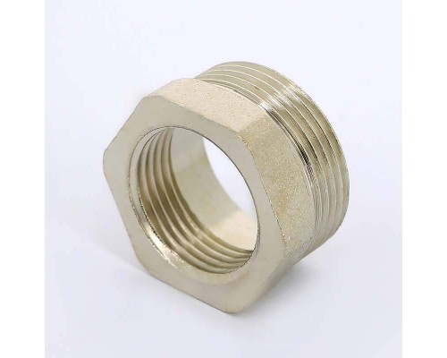 Футорка НВ никелированная UNI-FITT 1"x1"1/4 Футорка НВ никелированная UNI-FITT 1"x1"1/4