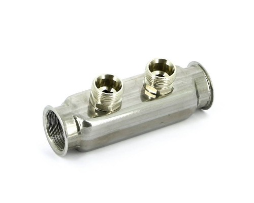 Коллектор ВВ 1" нержавеющая сталь UNI-FITT 2 выхода 3/4"EK Коллектор ВВ 1" нержавеющая сталь UNI-FITT 2 выхода 3/4"EK