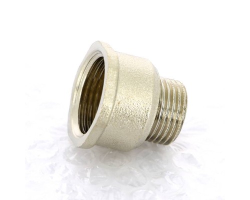 Переходник НВ никелированный UNI-FITT 1/2"x3/4" Переходник НВ никелированный UNI-FITT 1/2"x3/4"