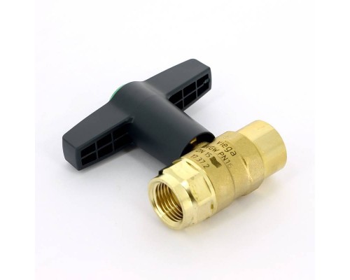 Кран шаровой BB EASYTOP VIEGA 1/2" бронза SC-Contur высокая Т-ручка Кран шаровой BB EASYTOP VIEGA 1/2" бронза SC-Contur высокая Т-ручка