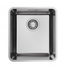 Omoikiri Omi 37-U/I Ultra IN Кухонная мойка из нержавеющей стали 37x17,9 см, цвет: нержавеющая сталь 4997399
