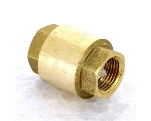 Клапан обратный пружинный с пластиковым затвором YORK UNI-FITT 1/2"