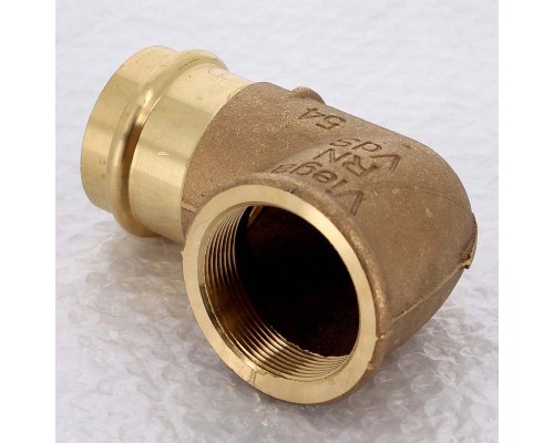 Угол пресс-В бронза Sanpress VIEGA 54x2"