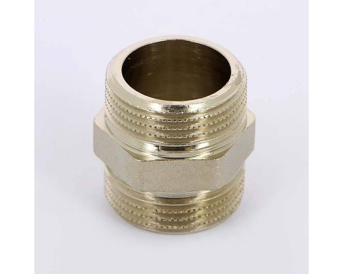 Ниппель Н никелированный UNI-FITT 3/4" Ниппель Н никелированный UNI-FITT 3/4"