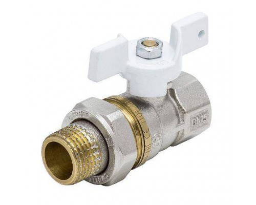 Кран шар лат 1107 Standard нк Ду20 Ру30 м/амер полн баб Aquasfera 1107-02