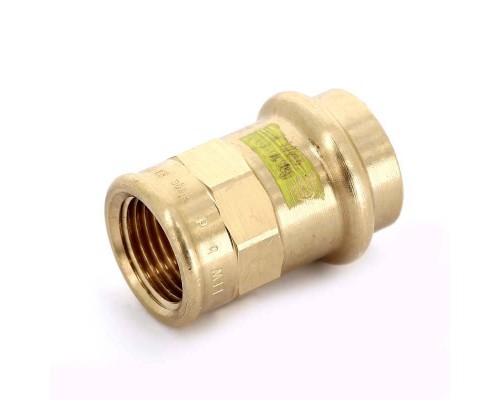 Муфта пресс-В бронза Profipress G VIEGA 22х1/2" Муфта пресс-В бронза Profipress G VIEGA 22х1/2"