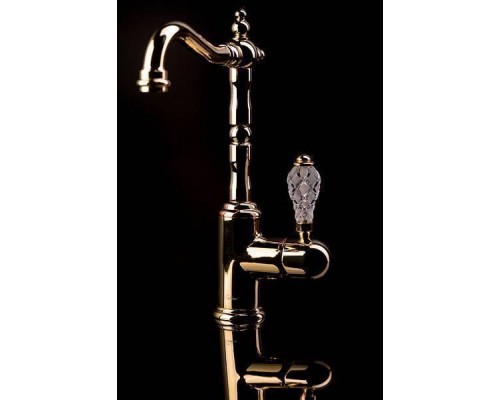 Boheme Crystal Смеситель для раковины высокий, одноручковый, цвет: хром глянцевый 262-CRST