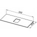 Allen Brau Priority Столешница 100 см, цвет: серый 1.31011.DG-S