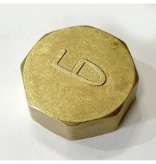 Заглушка резьбовая DN32 В 1.1/4 латунь