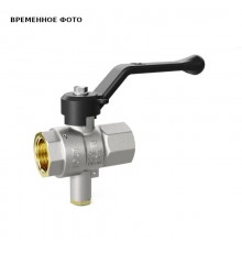 Кран Pride LD ВВ 1/2" c отверстием для термометра ручка