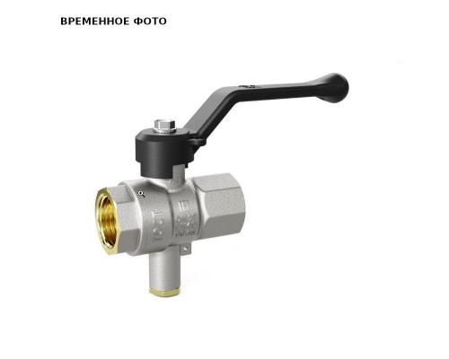 Кран Pride LD ВВ 1/2" c отверстием для термометра ручка