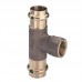 Тройник пресс-В бронза Sanpress VIEGA 18х1/2"х18