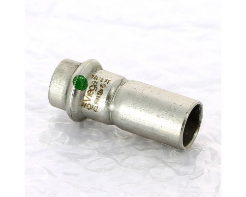 Вставка пресс нержавеющая сталь Sanpress Inox VIEGA 18х15