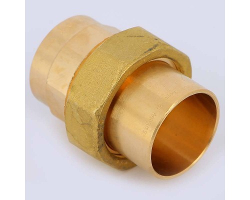 Разъемное соединение пайка-пайка с коническим уплотнением VIEGA 35