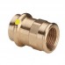 Муфта пресс-В бронза Profipress G VIEGA 22х1/2"
