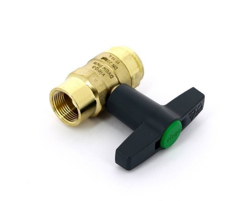 Кран шаровой ВВ EASYTOP VIEGA 3/4" бронза SC-Contur высокая Т-ручка Кран шаровой ВВ EASYTOP VIEGA 3/4" бронза SC-Contur высокая Т-ручка