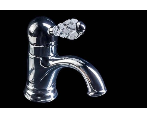 Boheme Crystal Смеситель для раковины, одноручковый, цвет: хром глянцевый 261-CRST