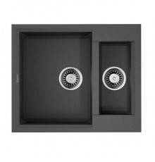 Omoikiri Sakaime 60-2-PL Кухонная мойка Tetogranit 60x50 см, цвет: платина 4993915