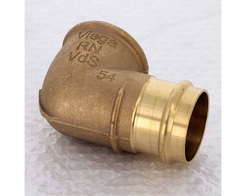 Угол пресс-В бронза Sanpress VIEGA 54x2"