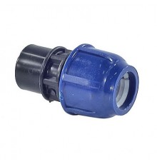 Муфта ПЭ компресс Дн40х1 1/2" ВР Ру16 РосТурПласт 11491
