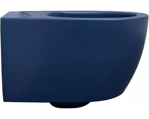 Allen Brau Fantasy Унитаз подвесной безободковый 51x36,3см, цвет: индиго 4.11004.ID