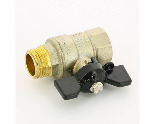 Кран Pride LD НВ 1/2" полнопроходной бабочка