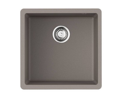 Omoikiri Bosen 44-U-GR Кухонная мойка Tetogranit 44x44 см, цвет: leningrad grey 4997010