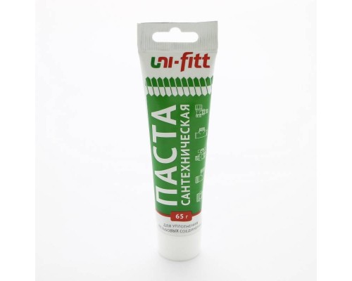 Паста-герметик UNI-FITT для льна 65г Паста-герметик UNI-FITT для льна 65г