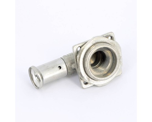 Водорозетка пресс-В с контргайкой 3/4" для стиральных машин HENCO 16x1/2"
