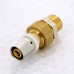 Муфта пресс-Н со сгоном UNI-FITT 16х1/2"