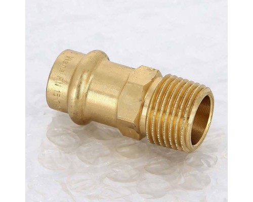 Муфта пресс-Н бронза Sanpress VIEGA 15х1/2" Муфта пресс-Н бронза Sanpress VIEGA 15х1/2"