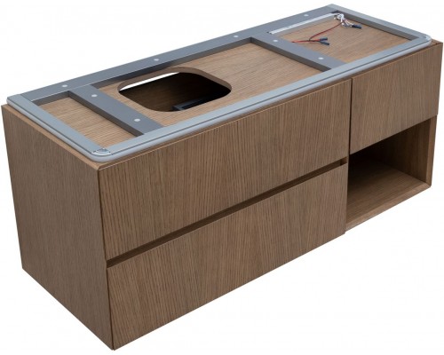 Allen Brau Infinity Тумба под раковину 119,2x45,6x51h см, цвет: дуб 1.21005.NO Allen Brau Infinity Тумба под раковину 119,2x45,6x51h см, цвет: дуб 1.21005.NO
