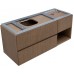 Allen Brau Infinity Тумба под раковину 119,2x45,6x51h см, цвет: дуб 1.21005.NO
