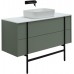 Allen Brau Reality Тумба под раковину 120x46,2x50h см, цвет: олива 1.32008.CGM