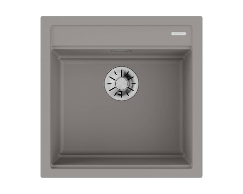 Omoikiri Kitagawa 51-GR Кухонная мойка Artceramic 51x51 см, цвет: leningrad grey 4993830