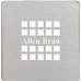 Allen Brau Priority Накладка для сифона 12,7x12,7 см, цвет: серебро 8.310N1-BA