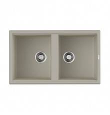 Omoikiri Tedori 86-2-EV Кухонная мойка Tetogranit 86x51 см, цвет: эверест 4993930