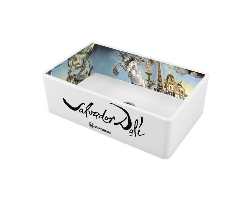 Omoikiri Mikura 76-Dali Кухонная мойка Natceramic 76x46 см, цвет: белый 4993023 Omoikiri Mikura 76-Dali Кухонная мойка Natceramic 76x46 см, цвет: белый 4993023