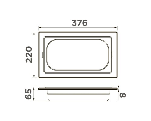 Omoikiri DC-03-1-GB Контейнер нержавеющая сталь цвет: графит 4999082 Omoikiri DC-03-1-GB Контейнер нержавеющая сталь цвет: графит 4999082