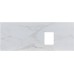 Allen Brau Infinity Столешница 120x46x1h см, цвет: белый 1.21014.M