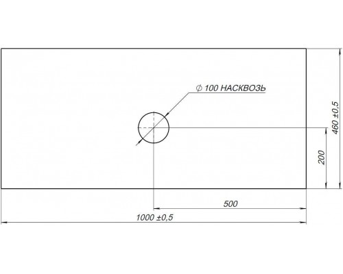 Allen Brau Infinity Столешница 100x46x1h см, цвет: белый 1.21012.ST Allen Brau Infinity Столешница 100x46x1h см, цвет: белый 1.21012.ST