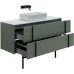 Allen Brau Reality Тумба под раковину 120x46,2x50h см, цвет: олива 1.32008.CGM