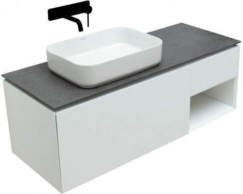 Allen Brau Infinity Тумба под раковину 119,2x45,6x40,8h см, цвет: белый 1.21006.WM Allen Brau Infinity Тумба под раковину 119,2x45,6x40,8h см, цвет: белый 1.21006.WM