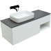 Allen Brau Infinity Тумба под раковину 119,2x45,6x40,8h см, цвет: белый 1.21006.WM